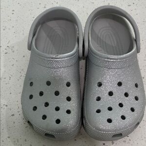 CROCS Women's Silver Water Shoes